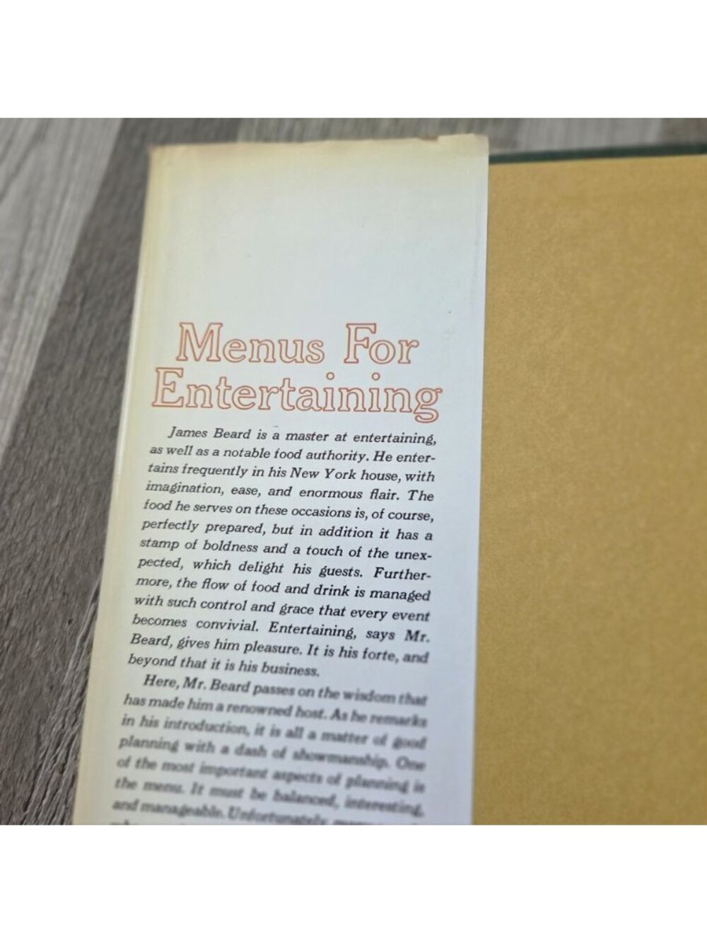 James Beard Cookbooks Lot Menus For Entertaining New Fish Cookery 1960s 1970s - Picture 4 of 16